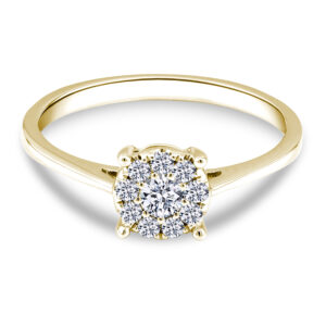 Verlobungsring "AE31" 10 Brillanten 585/- Gold