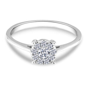Verlobungsring "AE31" 10 Brillanten 585/- Gold