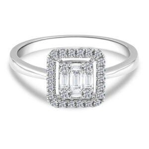 Verlobungsring "AE32" 31 Diamanten 0,31ct. 585/- Gold