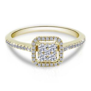 Verlobungsring "AE33" 53 Diamanten 585/-