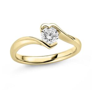 Verlobungsring 0,40ct. Diamanten LAB02 585/- Gold
