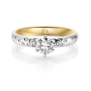 Verlobungsring 0,53ct. Diamanten LAB09 585/- Gold