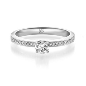 Verlobungsring 0,40ct. Diamanten LAB08 585/- Gold