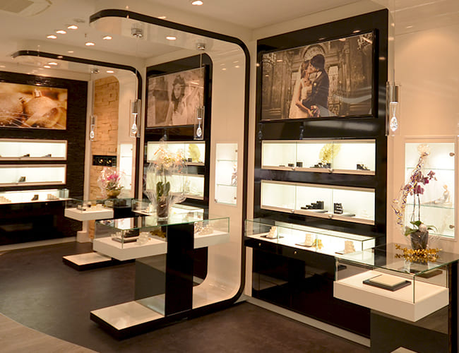 Innenansicht Juwelier Adam und Eve