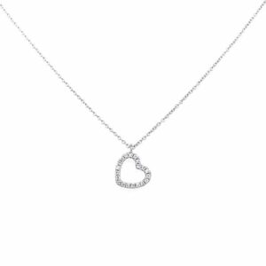 Halskette 585/- mit 0,06ct. Brillanten