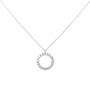 Halskette 585/- mit 0,16ct. Brillanten