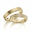 <strong>Trauringe - Gelbgold | ru-1623-1 </strong></br>(585 Gold) - zus. 0.285ct tw/si